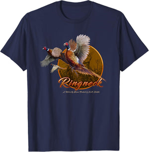 Ringneck Pheasant T-Shirt - T-Shirt | Navy
