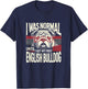 English Bulldog Shirt English Bulldogs Lover English Bulldog T-Shirt - T-Shirt | Navy