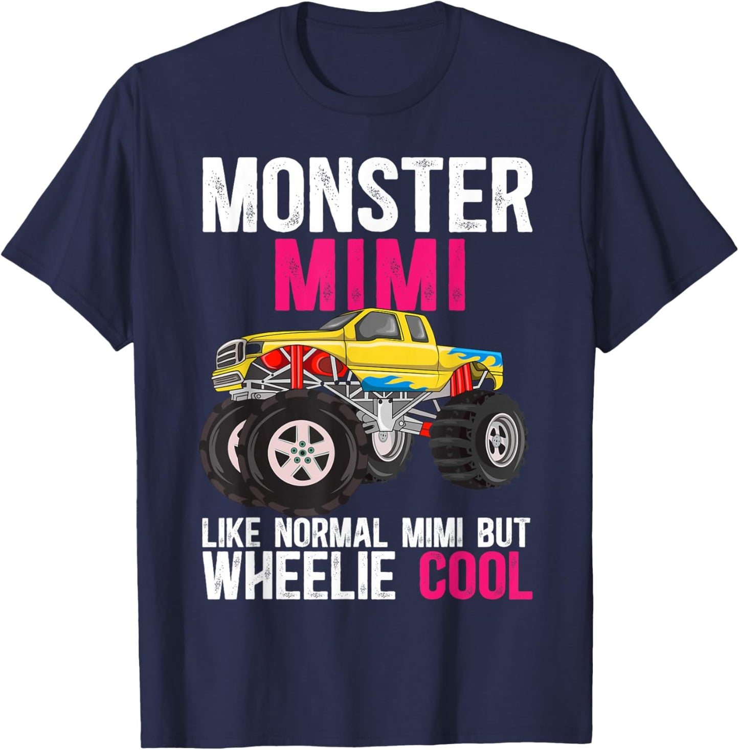 Monster Truck Mimi Definition Monster Truck Mimi Grandma T-Shirt - T-Shirt | Navy