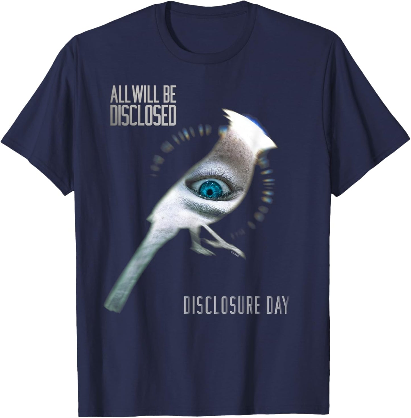 All Will Be Disclosed Eye T-Shirt - T-Shirt | Navy