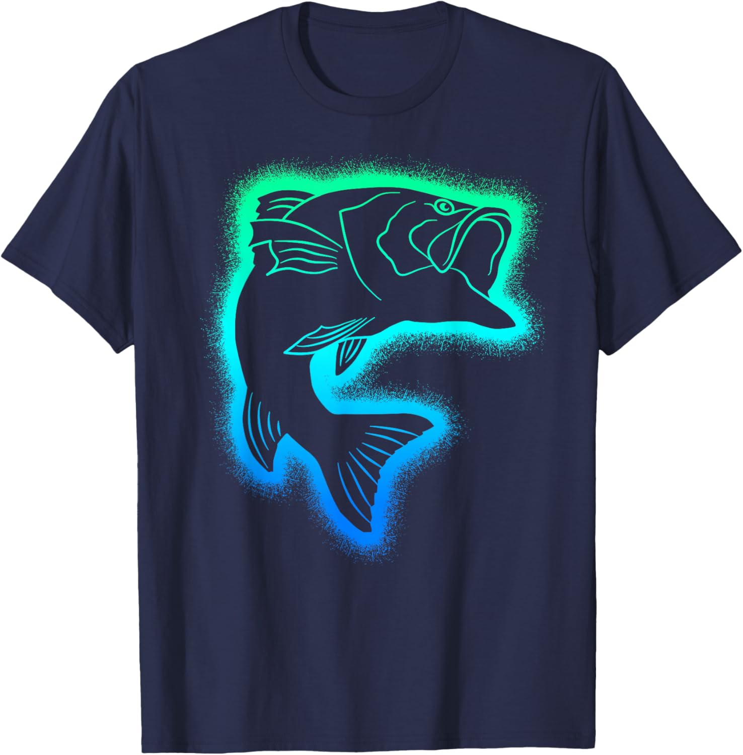 Fisherman Fish Kids Men Fishing Boys T-Shirt - T-Shirt | Navy