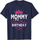 Mommy of The Sweet Sixteen Bday Girl 16th Pink Crown T-Shirt - T-Shirt | Navy