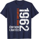 Millésime 1962 Cadeau 64 Ans Homme Anniversaire Humour T-Shirt - T-Shirt | Navy