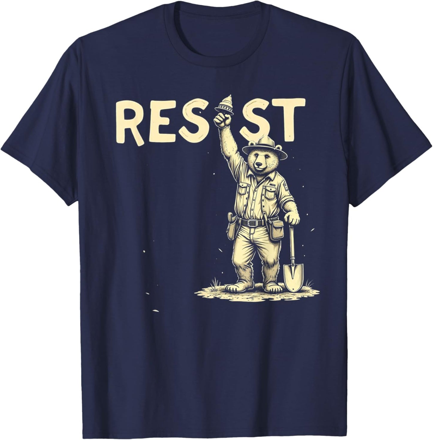 Bear Resist T-Shirt - T-Shirt | Navy