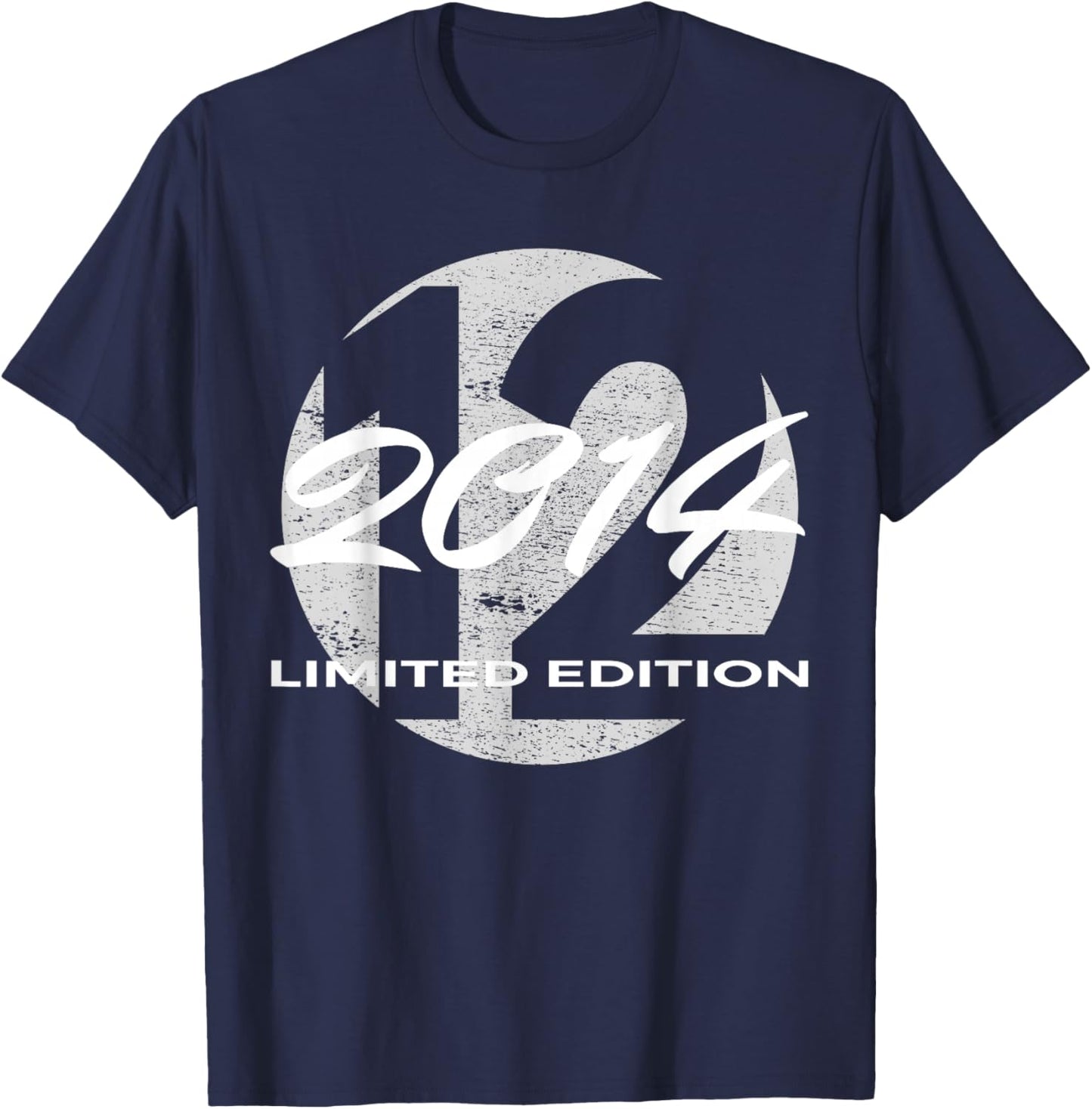 12th Birthday Girl Boy 12 Years 2014 Funny Gift T-Shirt - T-Shirt | Navy