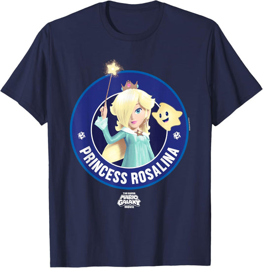 The Super Mario Galaxy Movie Princess Rosalina Galaxy Wand T-Shirt - T-Shirt | Navy