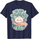 in My Dumpling Era Dumpling Squishy Cute Stress Ball Graphic T-Shirt - T-Shirt | Navy