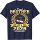 Proud Brother of a 2026 Graduate Grad Senior Graduation Gift T-Shirt - T-Shirt | Navy