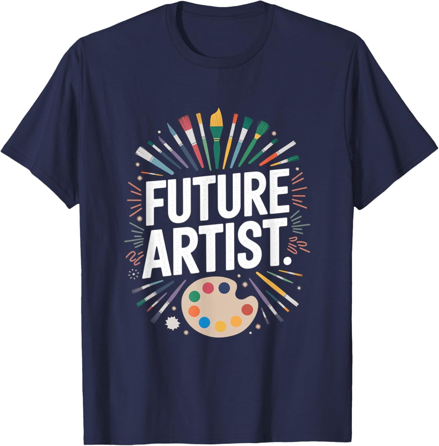 Future Artist Graduation School Kids Toddler Women Men T-Shirt - T-Shirt | Navy