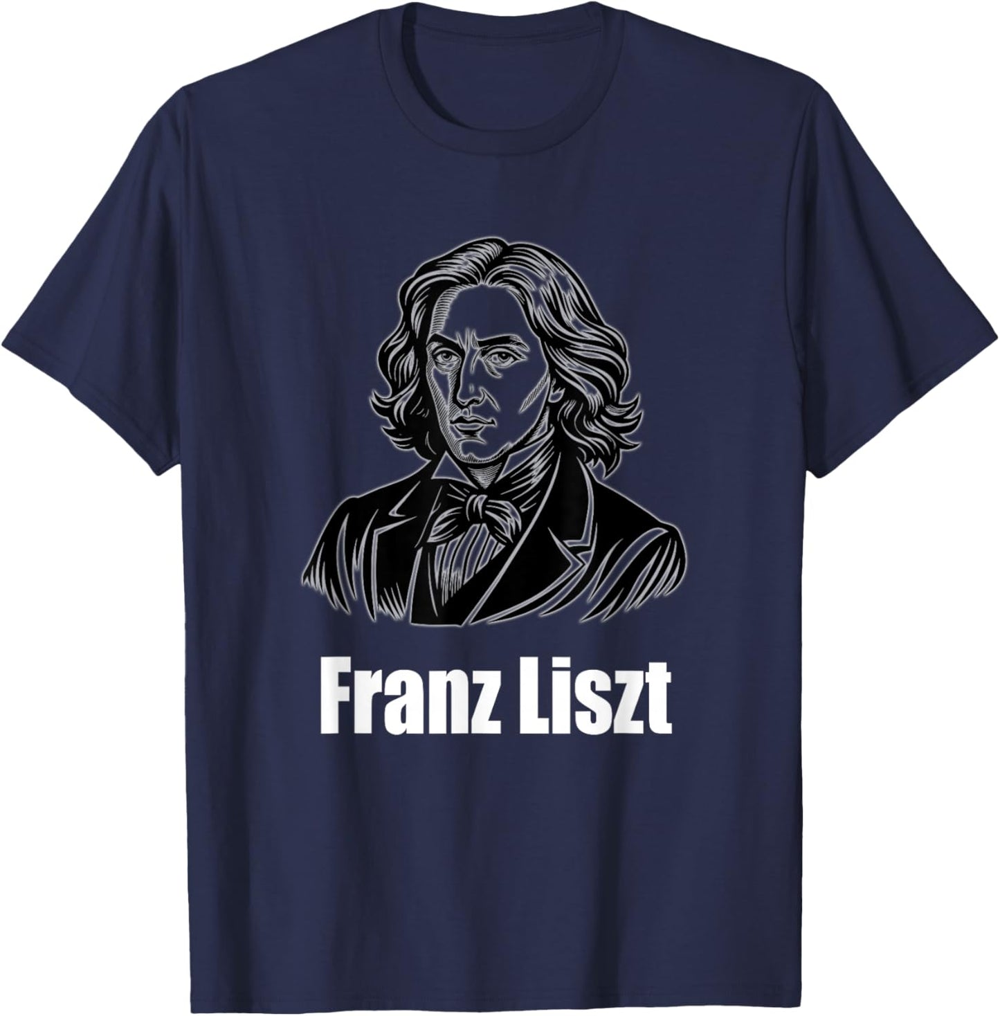 Franz Liszt T-Shirt - T-Shirt | Navy