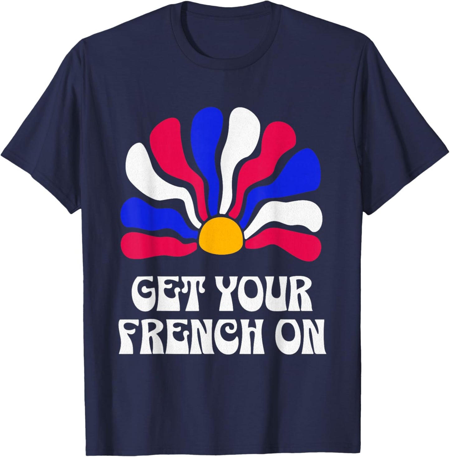 Souvenir de Vacances d'été en France T-Shirt - T-Shirt | Navy
