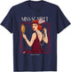 Miss Scarlet Suspect - Clue Game T-Shirt - T-Shirt | Navy