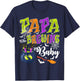 Papa of Brewing Baby Matching Family Halloween Baby Shower T-Shirt - T-Shirt | Navy