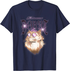 Airbrushed Princess Donut Book Series T-Shirt - T-Shirt | Navy