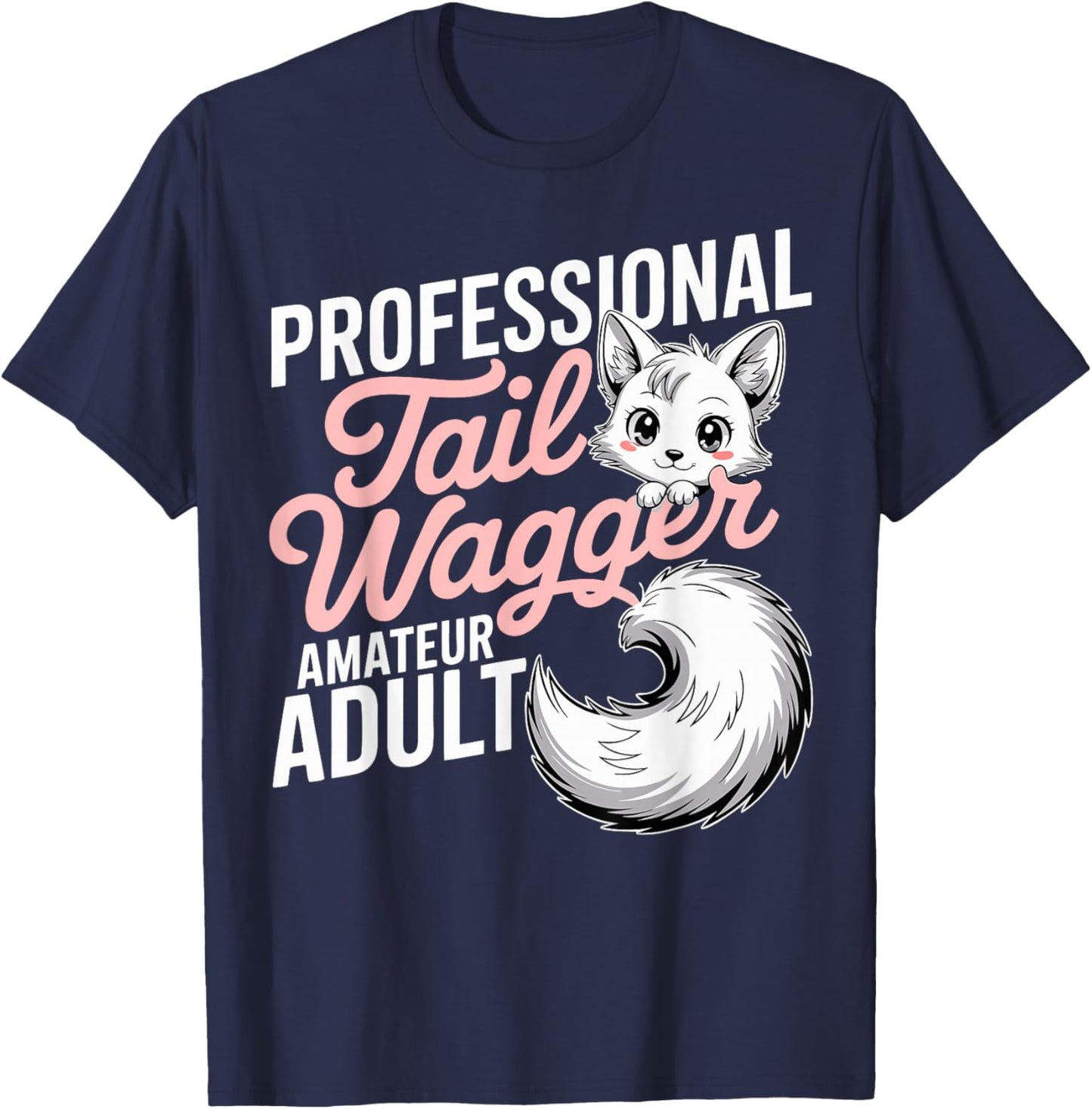 Furry Fandom Fursonas Cosplay Humor T-Shirt - T-Shirt | Navy