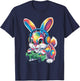 Gamer Bunny Video Colorful Games Boys Gaming Bunny Lover T-Shirt - T-Shirt | Navy