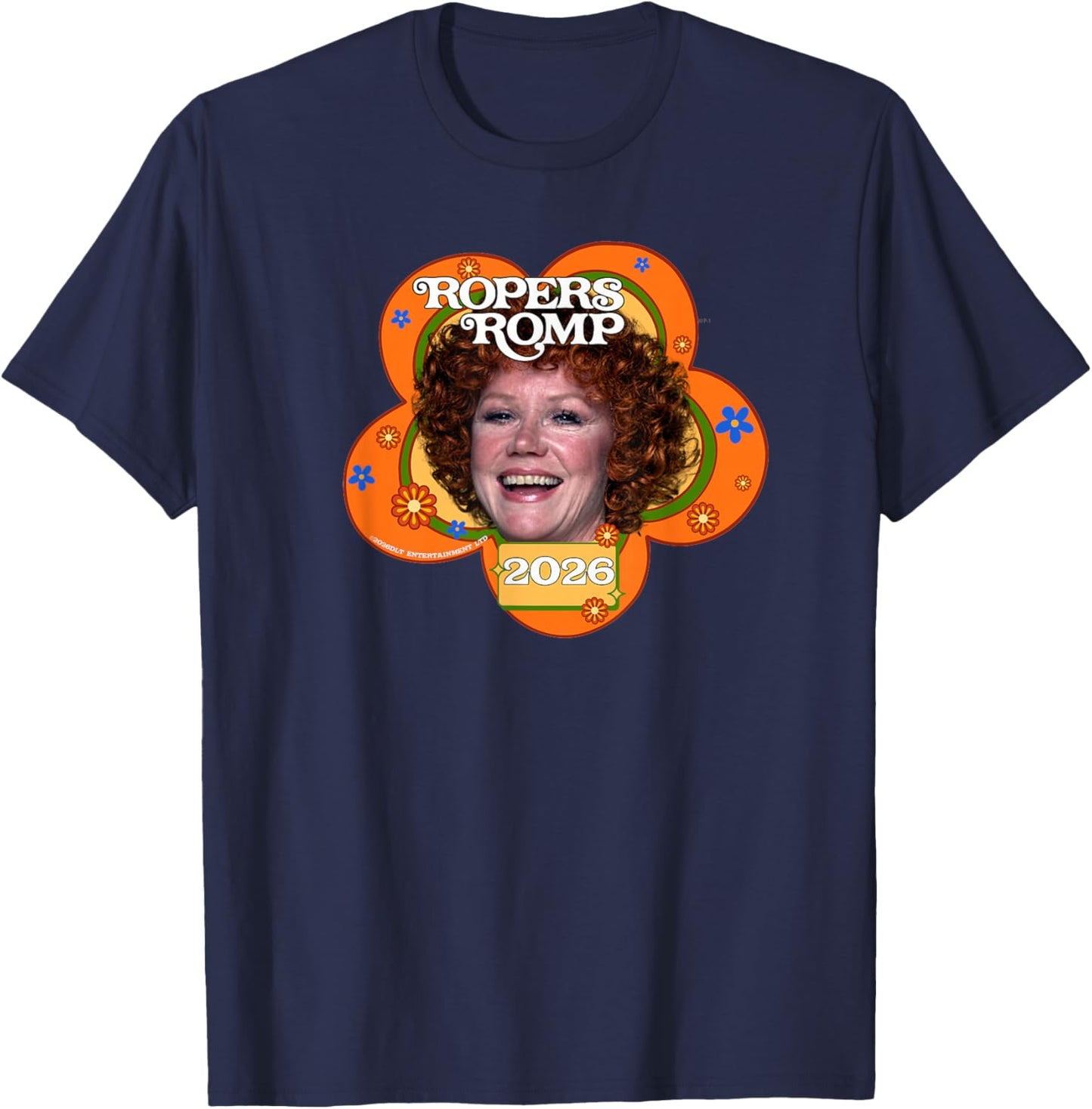 Roper’s Romp Three’s Company Design T-Shirt - T-Shirt | Navy