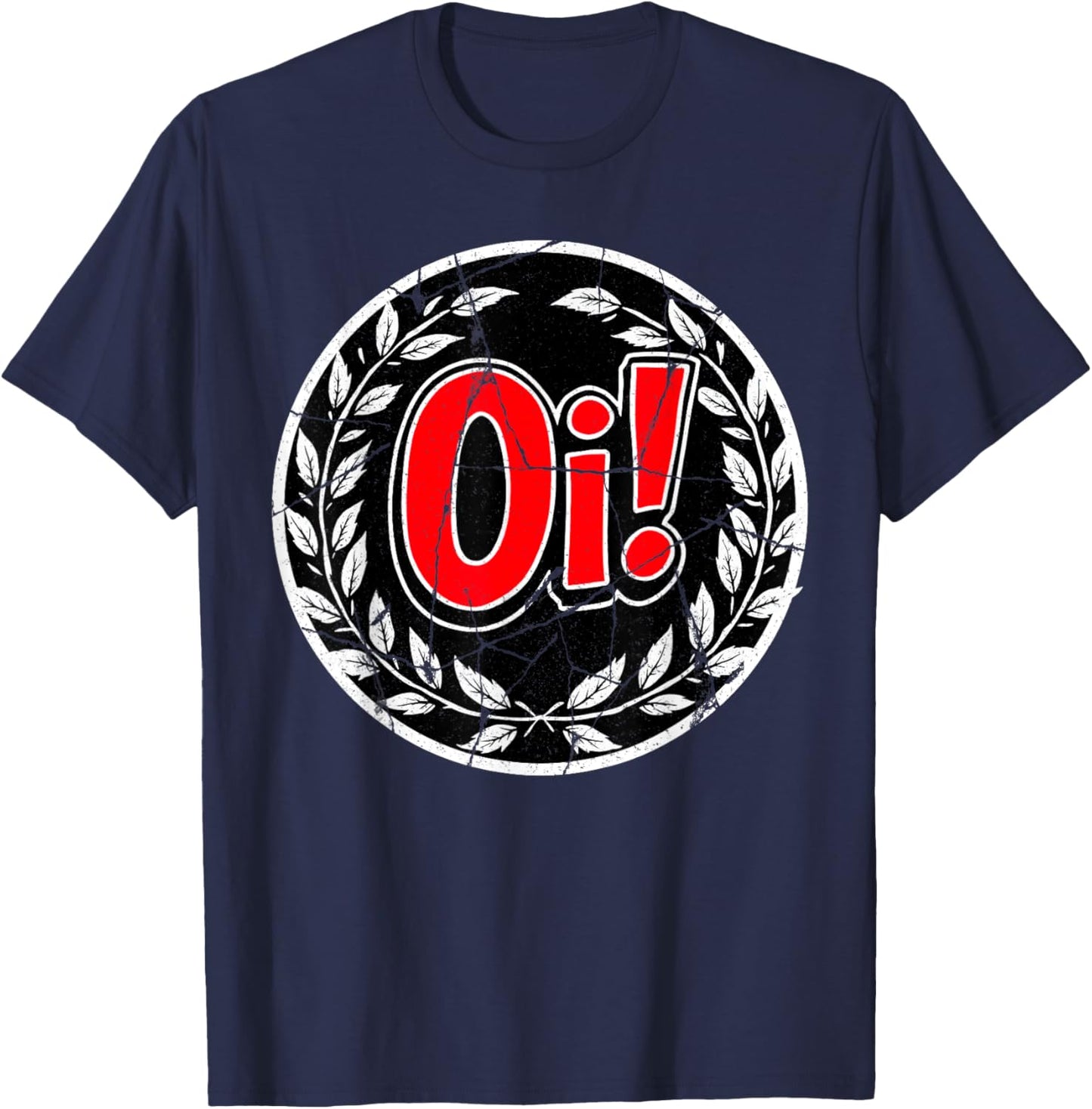 Traditional Oi Skinhead Punk-Rock T-Shirt - T-Shirt | Navy