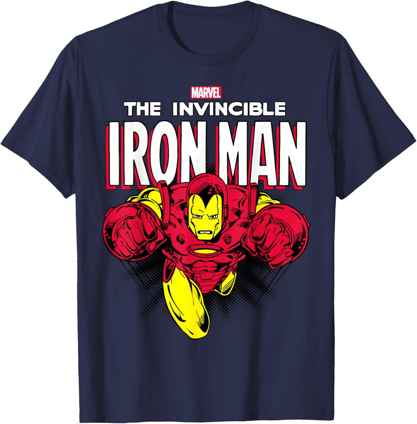 Iron Man - Invincible T-Shirt - T-Shirt | Navy