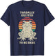 Funny Toadally Sarcastic Frog Toad Lover Animal Retro 70s T-Shirt - T-Shirt | Navy