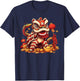Funny Lion Snake Chinese New Year 2025 Kids T-Shirt - T-Shirt | Navy