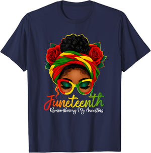 Black Women T-Shirt - T-Shirt | Navy