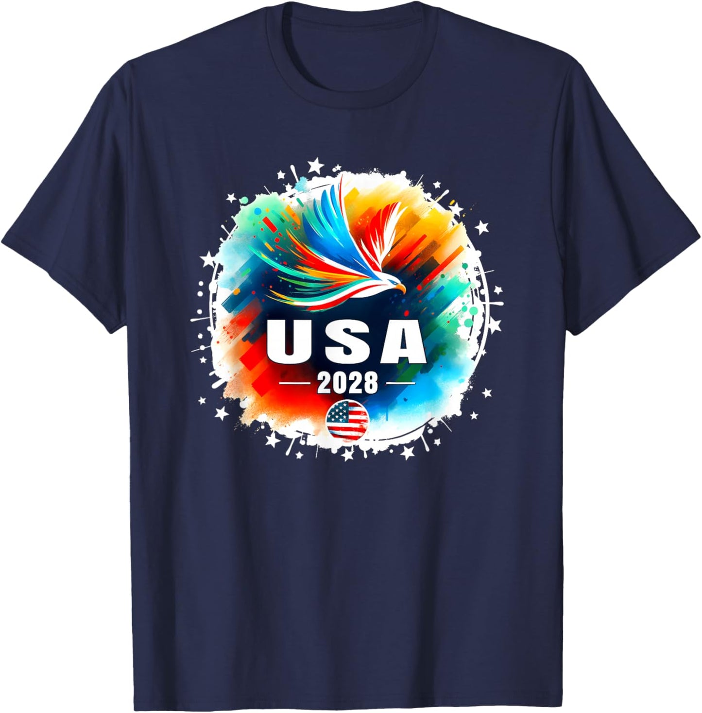 USA 2028 Go United States Sport USA 2028 USA T-Shirt - T-Shirt | Navy