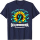 Christian Sunflower Scleroderma Awareness T-Shirt - T-Shirt | Navy