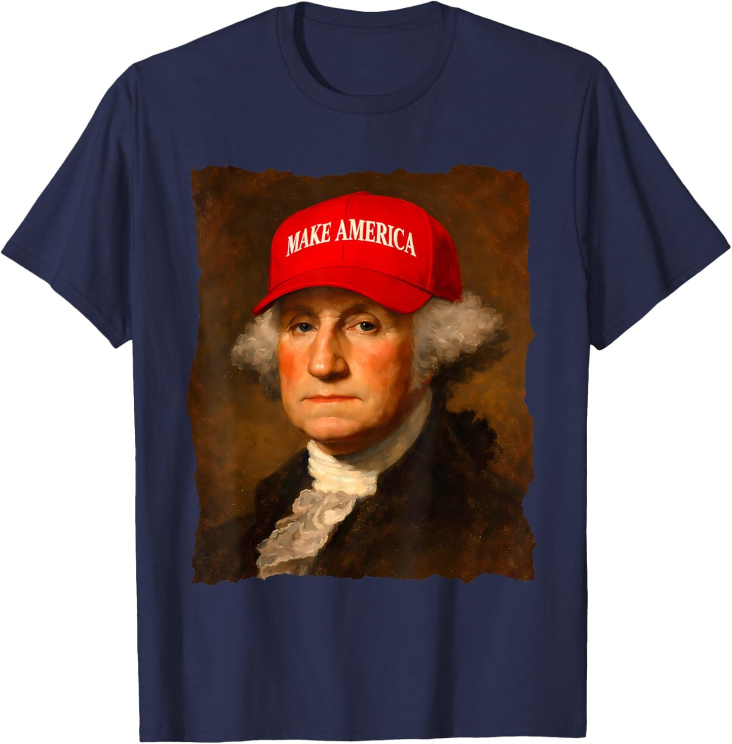 George Washington Make America T-Shirt - T-Shirt | Navy