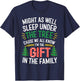 Funny Christmas Kids Girls Boys Christmas Pajamas Christmas T-Shirt - T-Shirt | Navy