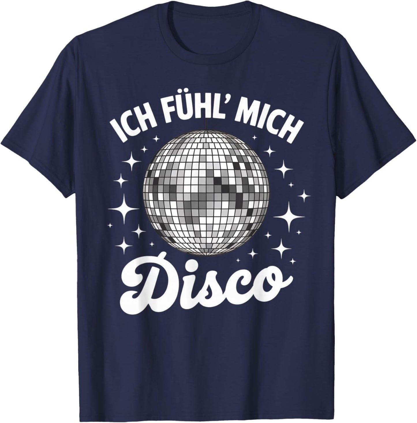I Feel Me Discoparty T-Shirt - T-Shirt | Navy