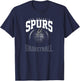 Fichiers Officiels de la NBA San Antonio Spurs X T-Shirt - T-Shirt | Navy