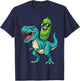 Pickles Riding A T-Rex T-Shirt - T-Shirt | Navy