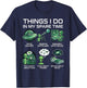 Funny Alien UFO T-Shirt - T-Shirt | Navy