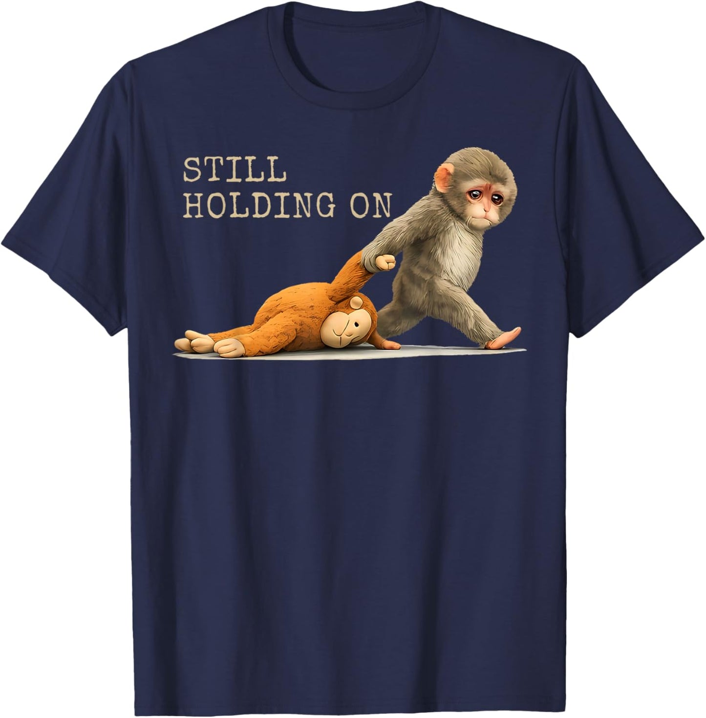 Baby Monkey Punch T-Shirt - T-Shirt | Navy