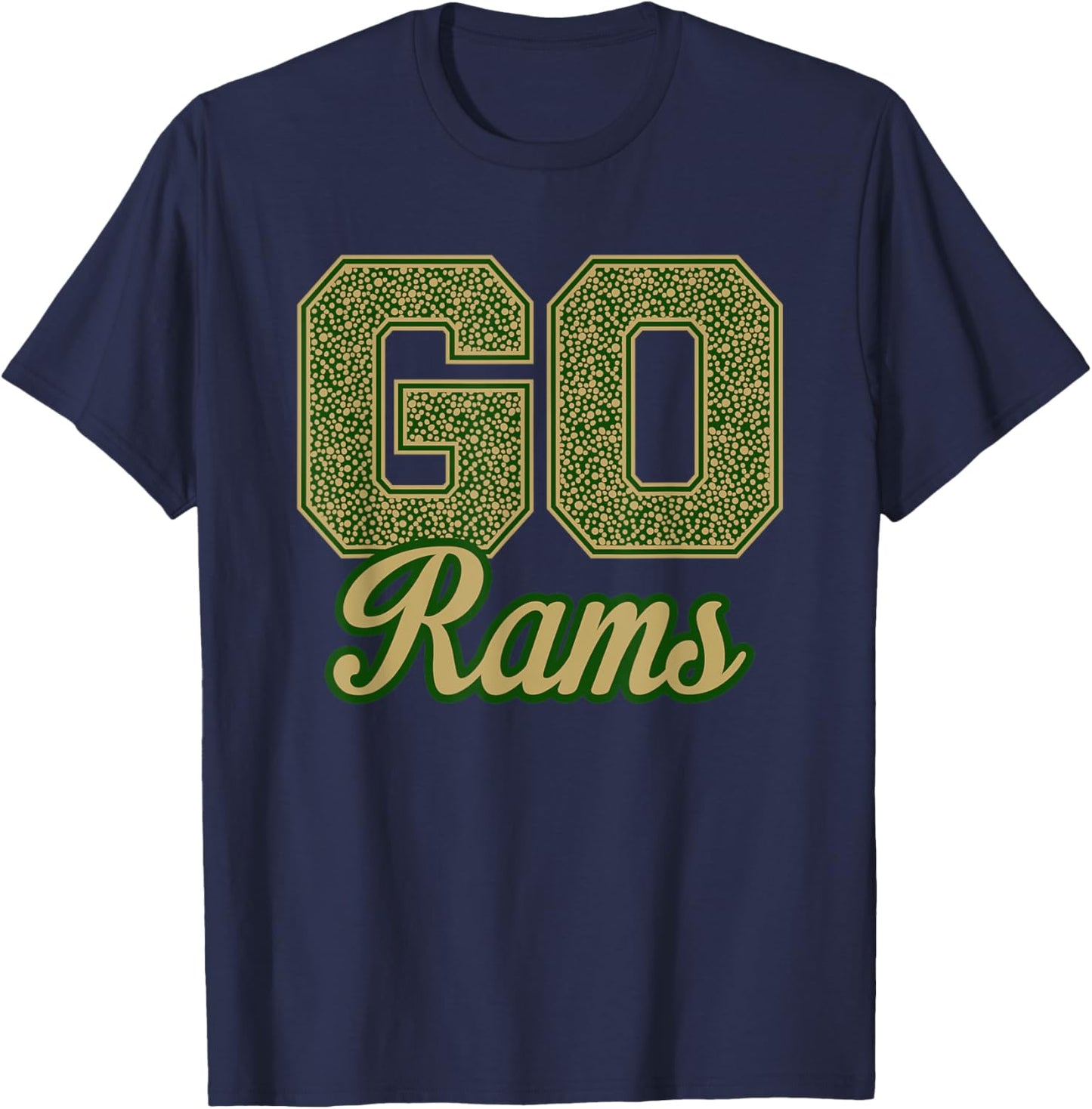 Grayson Rams GO! School Pride T-Shirt - T-Shirt | Navy
