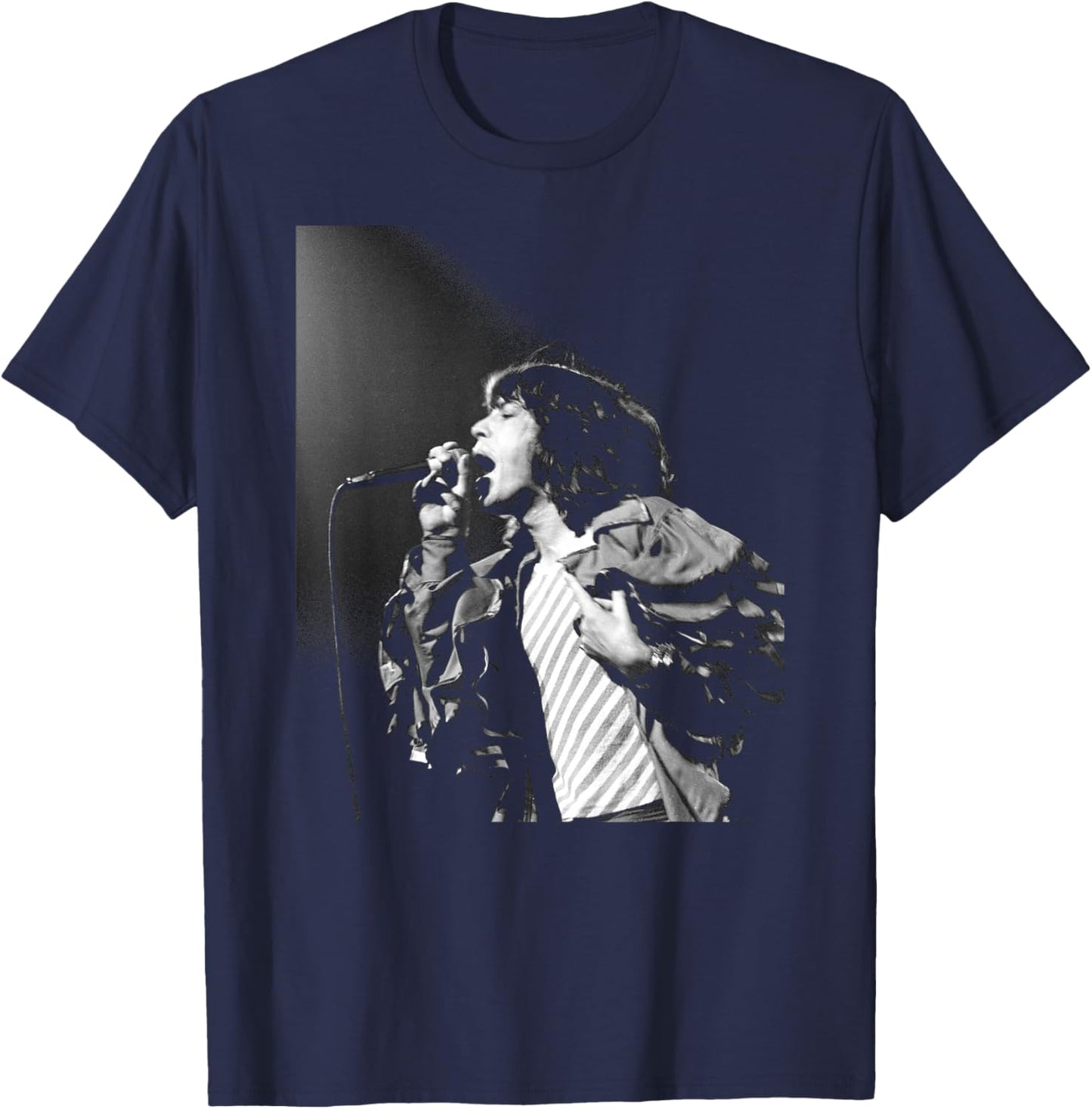 Mick Jagger The Rolling Stones Between The Buttons Era T-Shirt - T-Shirt | Navy