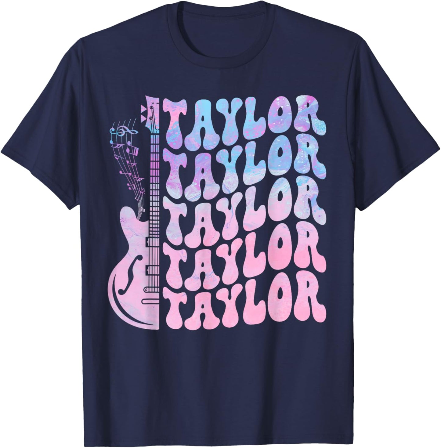 Taylor Name, Boy Girl Funny T-Shirt - T-Shirt | Navy