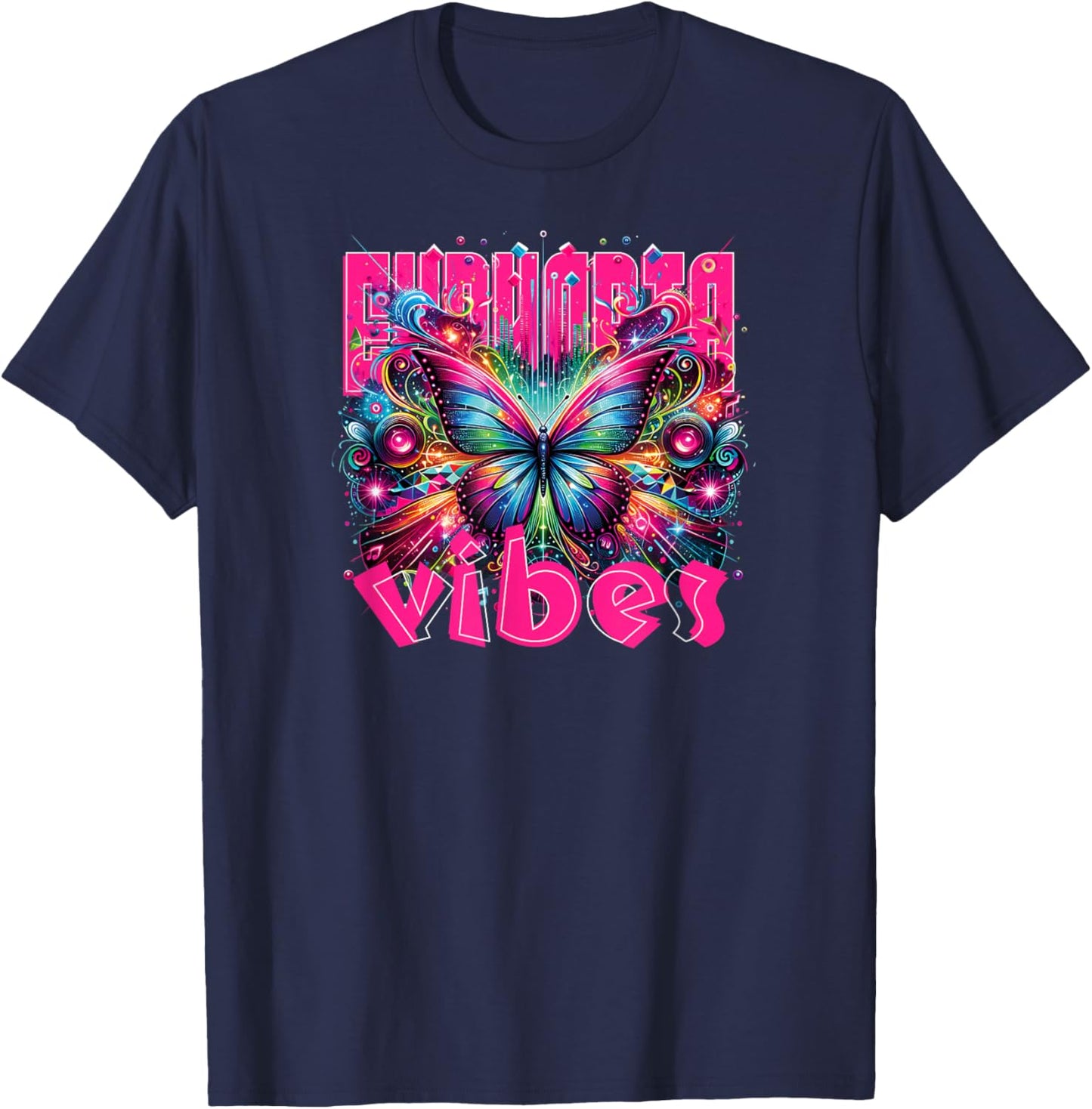 Vibes - Papillon T-Shirt - T-Shirt | Navy