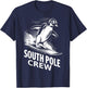 Funny Snowboarding Penguin Southpole Crew Winter Sports T-Shirt - T-Shirt | Navy