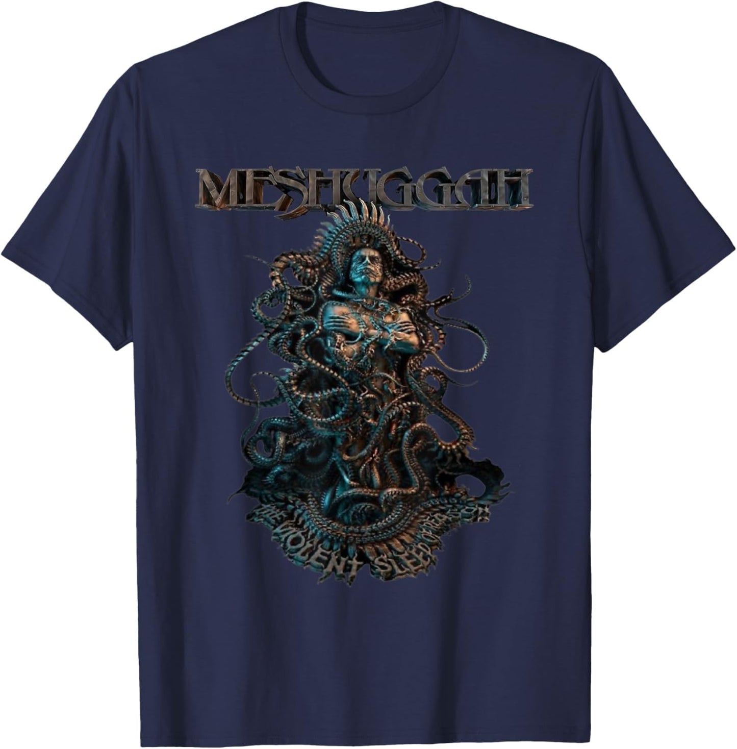 Meshuggah Graphic Design Gifts -Men gifts for Meshuggah fans T-Shirt - T-Shirt | Navy