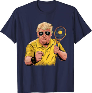 Funny Pickleball Player Paddleball Lover Coach Men Women Kid T-Shirt - T-Shirt | Navy