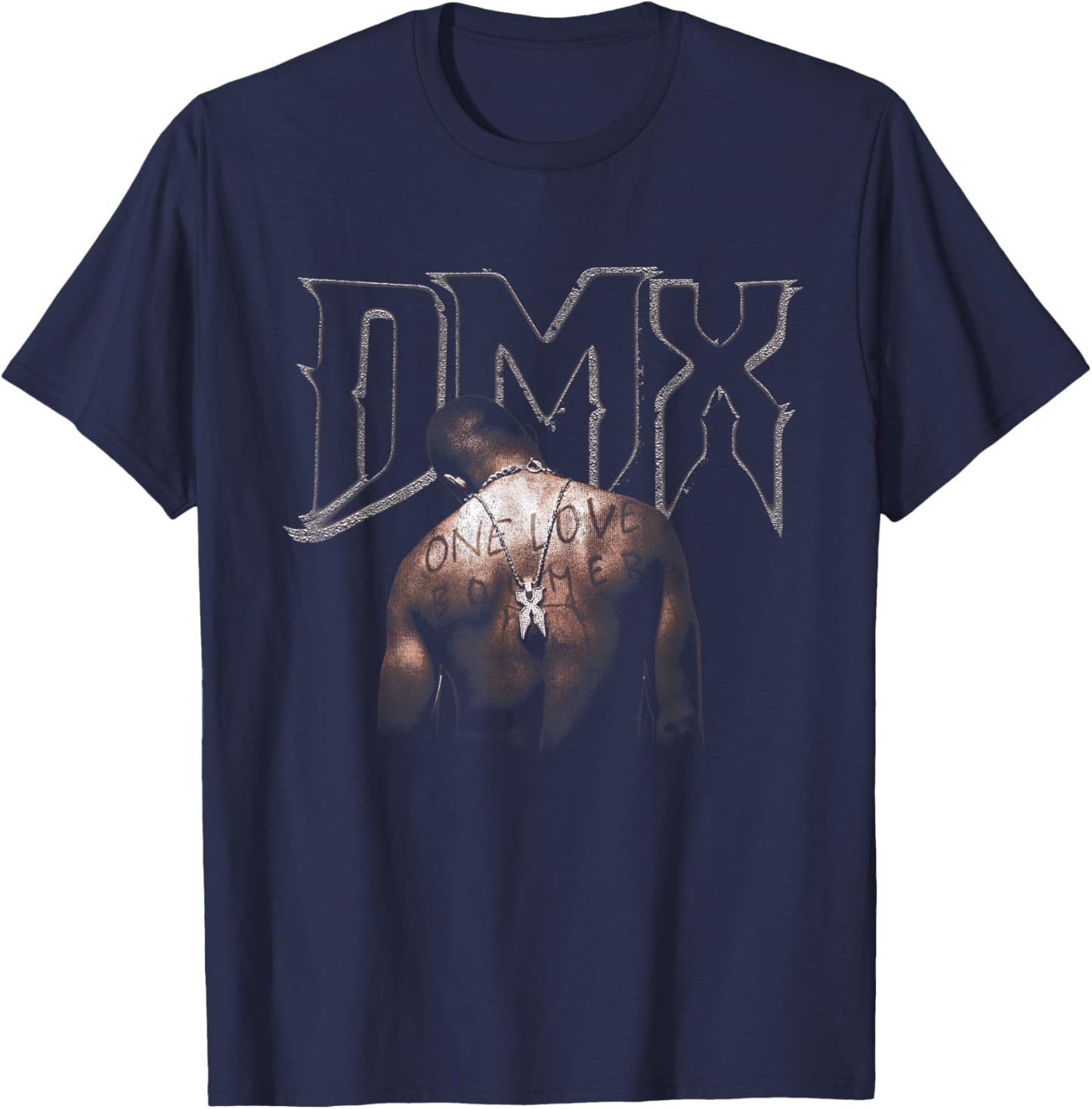 Offizielle DMX Let Me Fly T-Shirt - T-Shirt | Navy