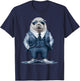 Seal Men Woman Seal In Suit Seal T-Shirt - T-Shirt | Navy