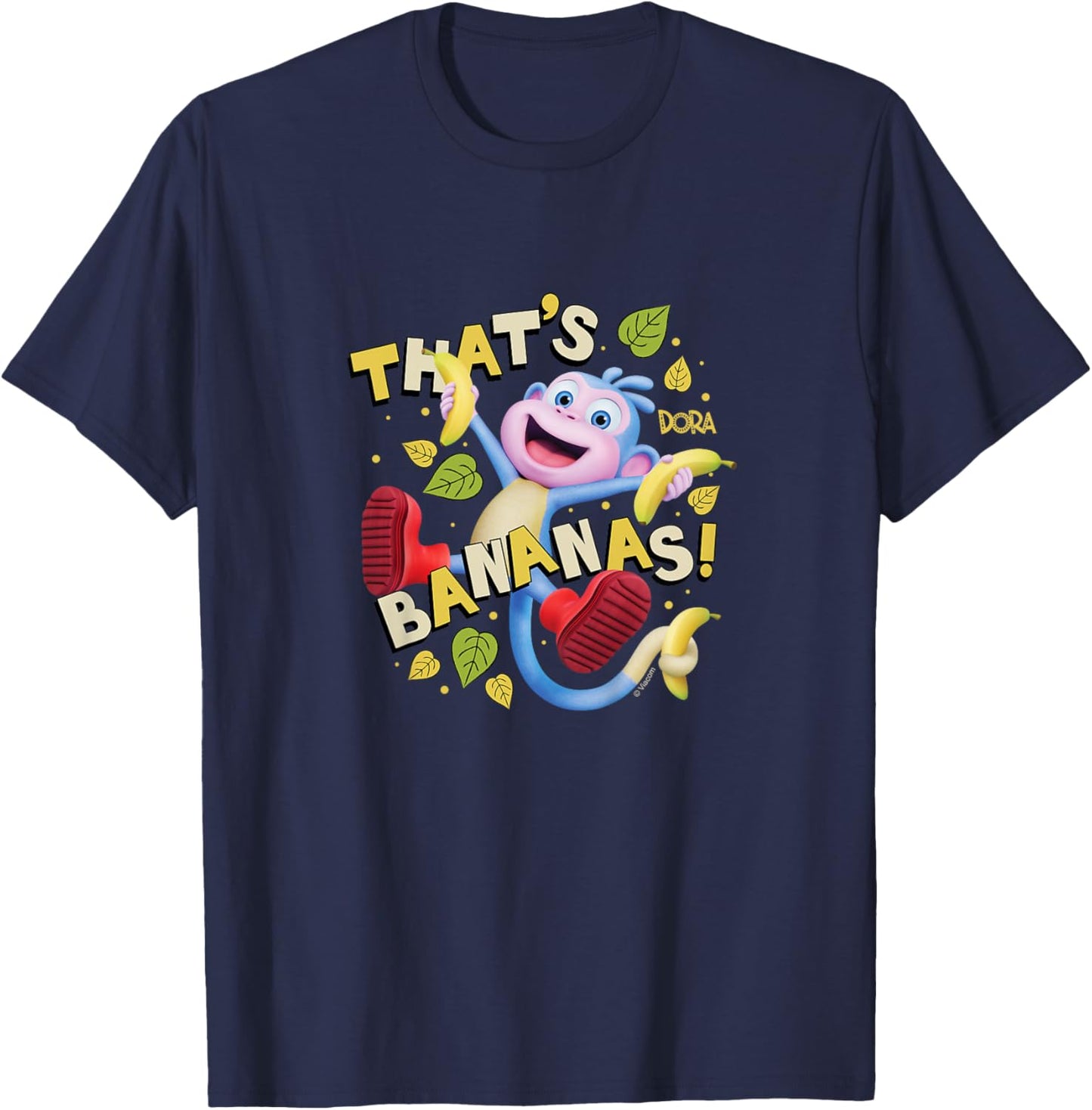 Kids Dora (2024) - Boots That's Bananas T-Shirt - T-Shirt | Navy
