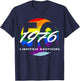50th Birthday Man Woman 50 Years 1976 Funny Gift T-Shirt - T-Shirt | Navy