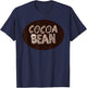Funny Cocoa Bean Costume for Chocolate Boys and Girls T-Shirt - T-Shirt | Navy