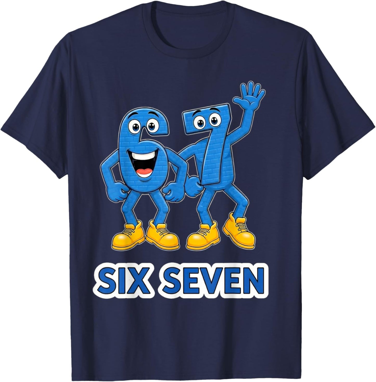 67 Shirt Children's Steal A Brain Red Meme Costume Boys Girls Youth T-Shirt - T-Shirt | Navy