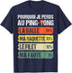 Pourquoi Je Perds Au Ping-Pong Humour Pongiste Cadeau Rétro T-Shirt - T-Shirt | Navy