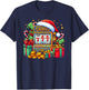 Christmas Slot Machine Casino Lucky Winner Xmas Big Jackpot T-Shirt - T-Shirt | Navy